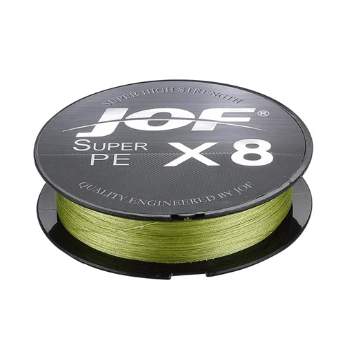 JOF 150M-500M 8 Strand Braided Outdoor Fishing Line Sea Fishing Ice Fishing River Fishing Rock Fishing Fishing Gear 20-100LB X8