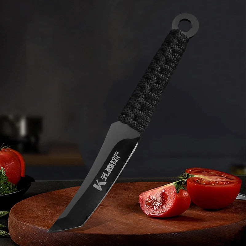 Hand Forged Blade Barbecue Boning Knife Cleaver Meat Chop Vegetable Kitchen Knives Slicing Fruit Fish Filleting Knife Chef Tools