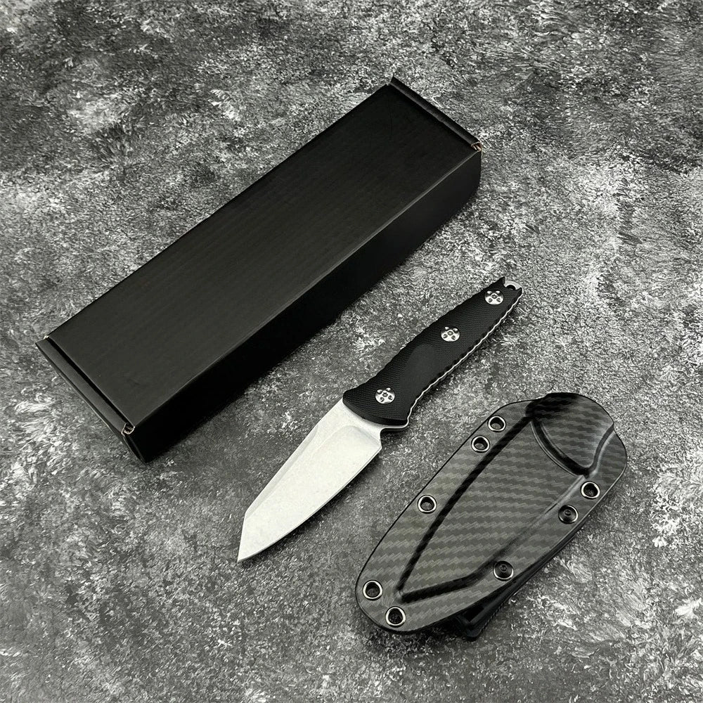 93M Fixed Blade Knife Adventure Jungle Camping Hunting EDC Camping Hiking Knife Cutting Knife Mountaineering Fishing Knife Tool