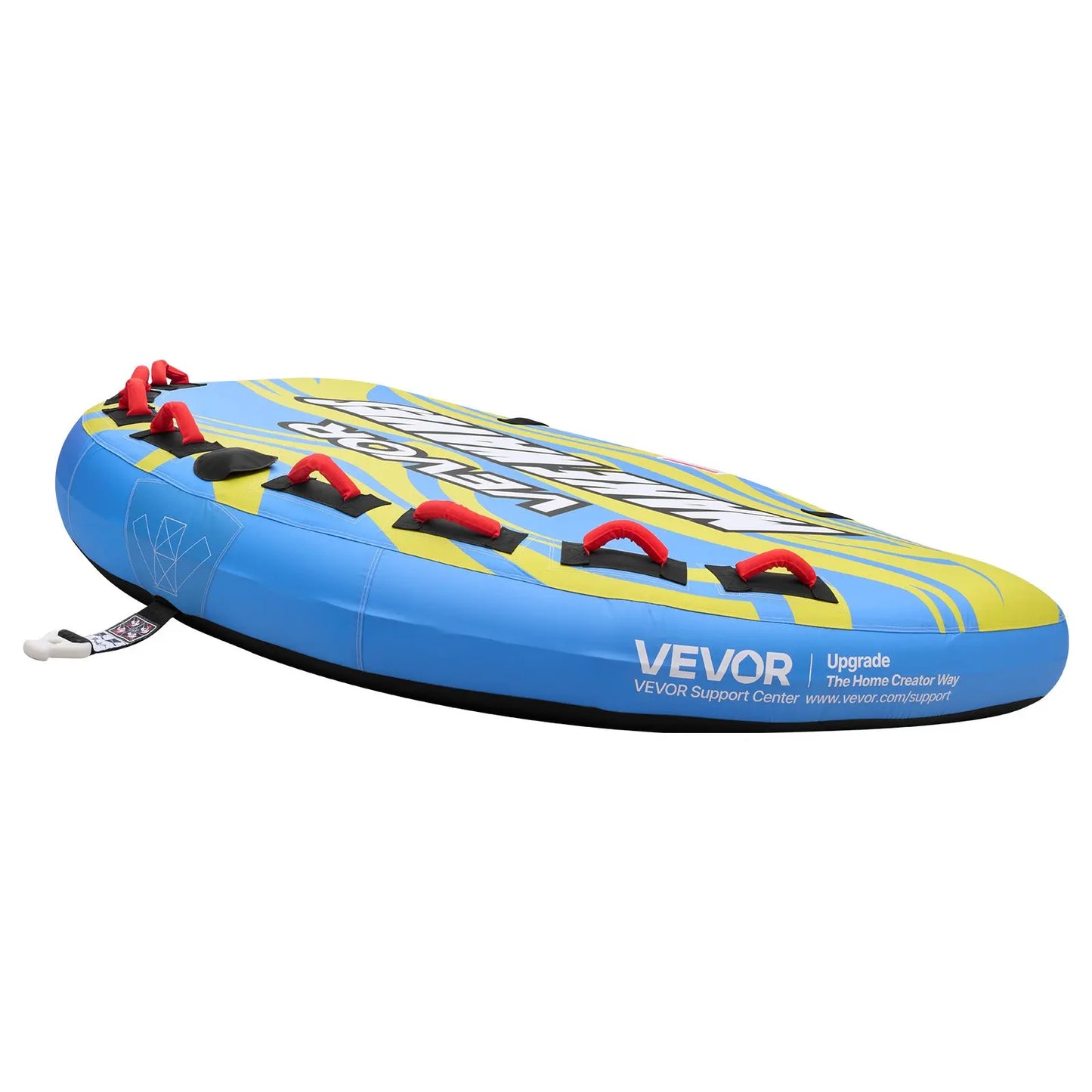 Towable Tube For Boating, 4 Riders Inflatable Boat Tubes And Towables, 680 Lbs Capacity Water Sport Towable Tube For Boat To