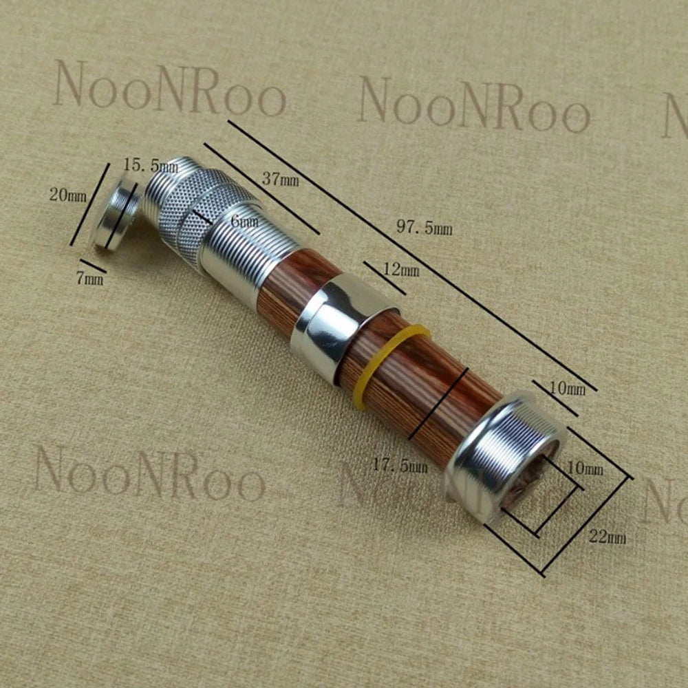 NooNRoo Fly rod wood reel seat 16# DIY reel seat repair fishing rod Fishing Rod building