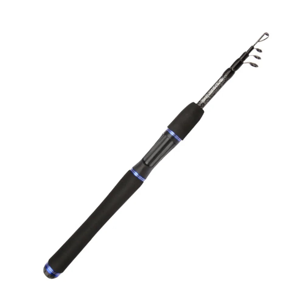 1.65M/1.8M/2.1M Length Spinning Rods Ultralight Weight Telescopic Design Ultralight Fishing Rod Spinning Type Carbon Material