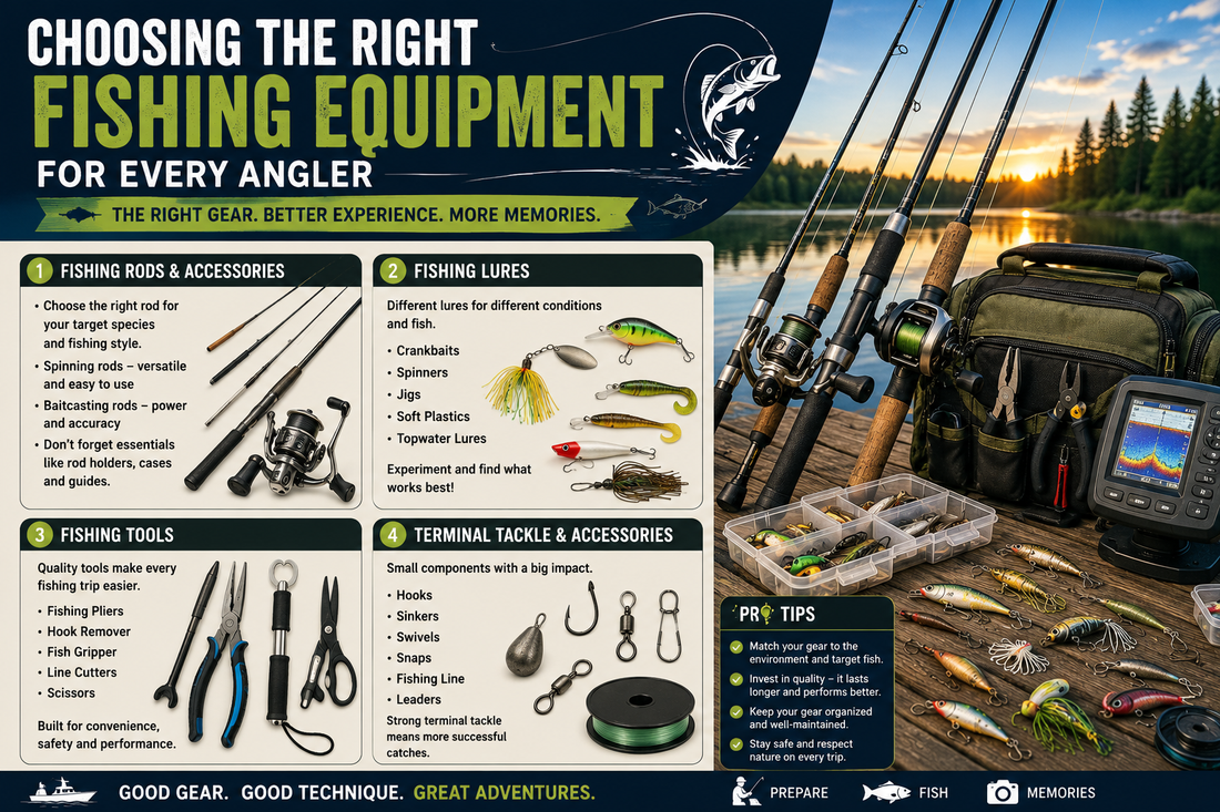 Choosing the Right Fishing Equipment for Every Angler