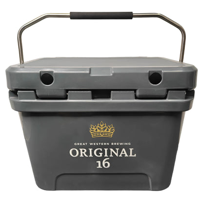 20 Liter Gray Classic Rotational Molding Portable Cooler Box Travel Party Ceremony Camping Fishing Sports Medical Household