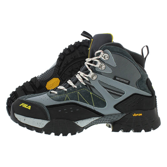 Fila Armada Men's Hiking Boots in Grey/Black Color | 100% Authentic