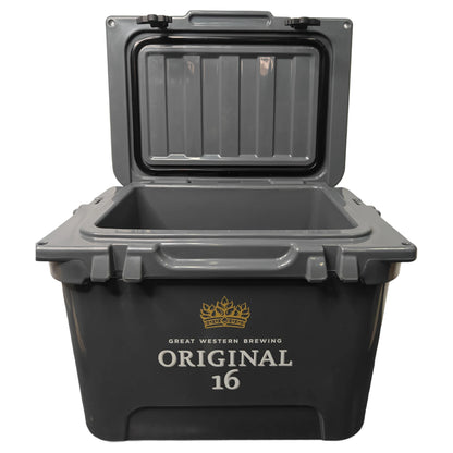 20 Liter Gray Classic Rotational Molding Portable Cooler Box Travel Party Ceremony Camping Fishing Sports Medical Household