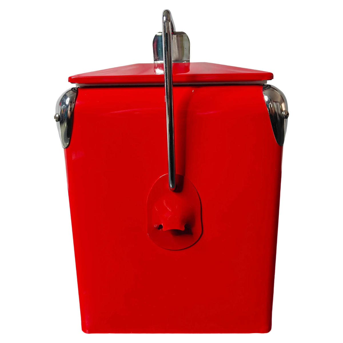 Vintage Iron Coca Ice Chest Beverage Cooler Bottle Opener 14QT Portable Cooler with Handle for Camping Beach RV BBQ Fishing