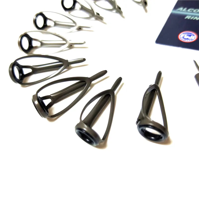 BR Wi & Wa Fuji CCMNAT and BCMNAT Tip Top Guide, Suitable for Salt Water Spinning and Casting Rod, 1PC Per Bag