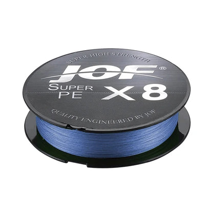 JOF 150M-500M 8 Strand Braided Outdoor Fishing Line Sea Fishing Ice Fishing River Fishing Rock Fishing Fishing Gear 20-100LB  X8