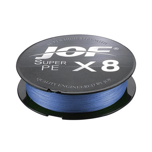 JOF 150M-500M 8 Strand Braided Outdoor Fishing Line Sea Fishing Ice Fishing River Fishing Rock Fishing Fishing Gear 20-100LB  X8