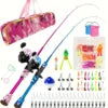 Best Travel Fishing Rod Made in China Durable Children Fishing Rod and Reel Set