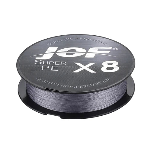 JOF 150M-500M 8 Strand Braided Outdoor Fishing Line Sea Fishing Ice Fishing River Fishing Rock Fishing Fishing Gear 20-100LB  X8