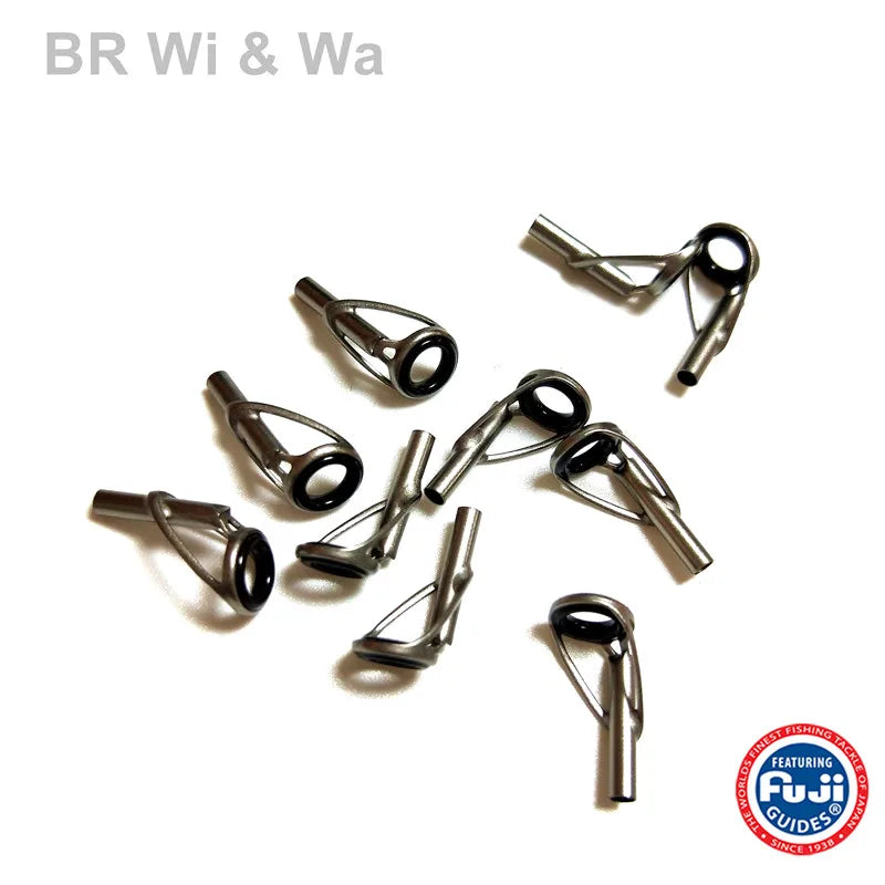 BR Wi&Wa   Fuji  CCFOT tip top guide Both for salt water spinning & casting rod 3pcs