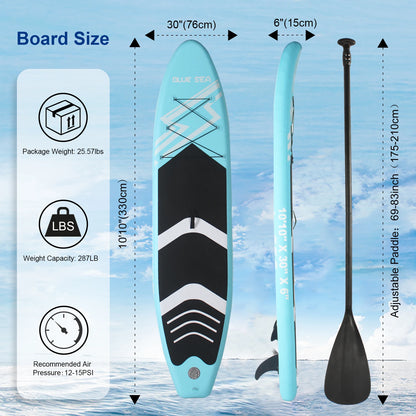 USA Warehouse Spot PVC Outdoor Game Sport Waterplay Fishing Turing Surfing Rowing Yoga Inflatable Stand up Paddle SUP Board Set