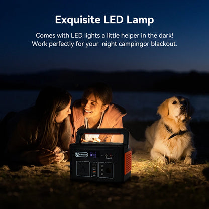 400W Power Storage Camping Battery All in One Charger Batterie Solaire Solargenerator Back up Backup Portable Solar Generator