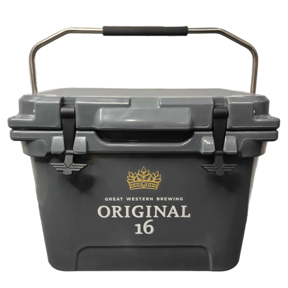 20 Liter Gray Classic Rotational Molding Portable Cooler Box Travel Party Ceremony Camping Fishing Sports Medical Household