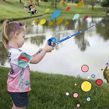 Best Travel Fishing Rod Made in China Durable Children Fishing Rod and Reel Set