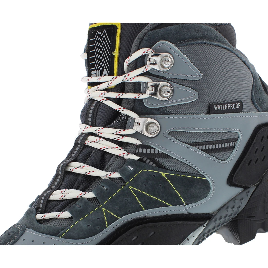 Fila Armada Men's Hiking Boots in Grey/Black Color | 100% Authentic