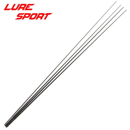 LureSport 4pcs 43cm Solid carbon rod blank with Step no paint Rod building components Fishing Pole Repair DIY Accessories