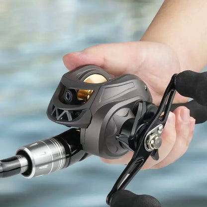 ROOBLINOS AK-2000 Fishing Reel Baitcasting Reel High Speed Lure Fishing