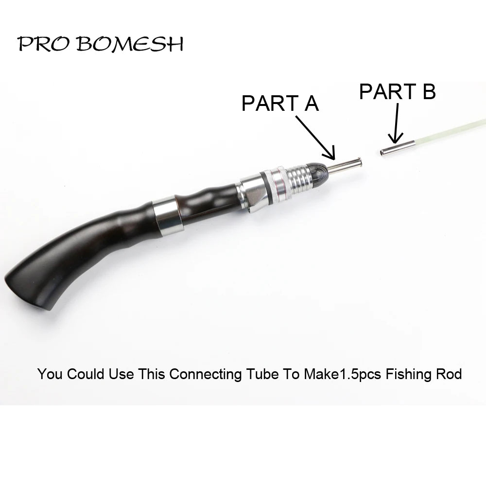 Pro Bomesh 5pcs/lot Fishing Rod Connecting Tube Fishing Rod Building Component Repair Fishing Pole DIY Accessory