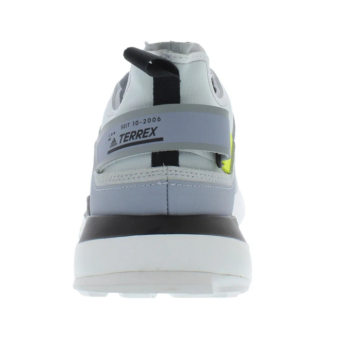 For Terrex Hikster Men's Outdoor Shoes Waterproof Hiking Boots Vietnam Model MSS-FY1544 Halo Silver/Crystal White/Black Mesh