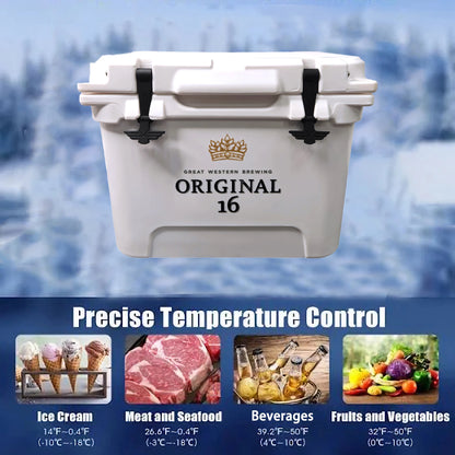 20 Liter Classic Plastic Rotational Molding Portable Cooler Box Travel Party Ceremony Camping Fishing Sports Medical Household