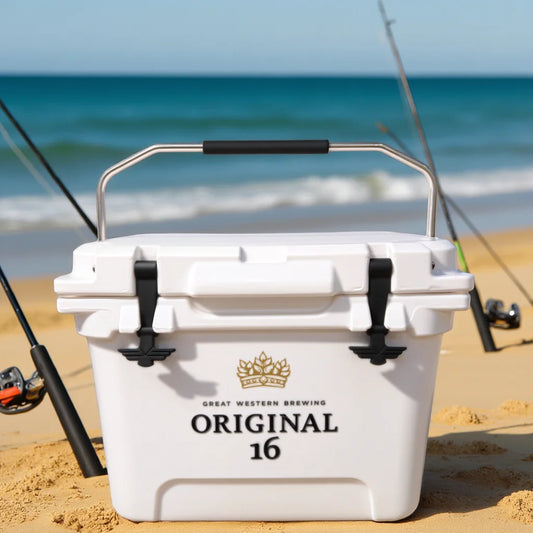 20 Liter Classic Plastic Rotational Molding Portable Cooler Box Travel Party Ceremony Camping Fishing Sports Medical Household