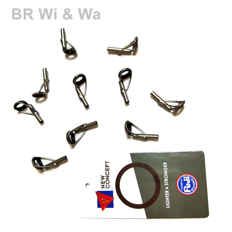 BR Wi&Wa   Fuji  CCFOT tip top guide Both for salt water spinning & casting rod 3pcs