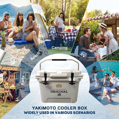 20 Liter Classic Plastic Rotational Molding Portable Cooler Box Travel Party Ceremony Camping Fishing Sports Medical Household