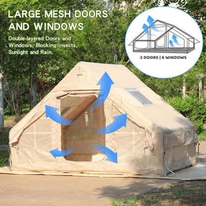 Outdoor Travel Automatic Camping Inflatable Tent Oxford Cloth Wilderness Camping Outdoor Popular Campsite