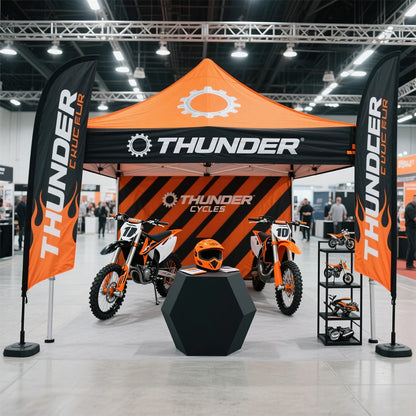 Custom Outdoor Square Tent 10x10 Waterproof Advertising Tent with Logo Printing Ideal for Trade Shows and Camping Events