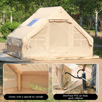 Outdoor Travel Automatic Camping Inflatable Tent Oxford Cloth Wilderness Camping Outdoor Popular Campsite
