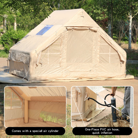 Outdoor Travel Automatic Camping Inflatable Tent Oxford Cloth Wilderness Camping Outdoor Popular Campsite