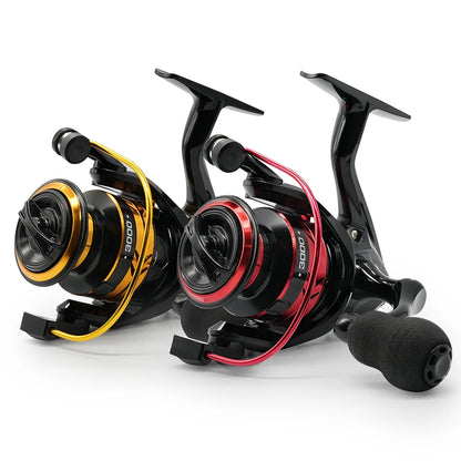 Roblinos RYG-E Left Hand Spinning Reel 4.8:1 Gear Ratio 140g Plastic Anti-Reverse Line Twist Prevention Trolling Fishing