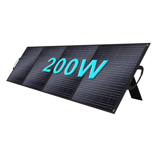 Portable 200W Foldable Solar Panel for Power Station Use Camping Solar Panel Off-grid Solar Panel