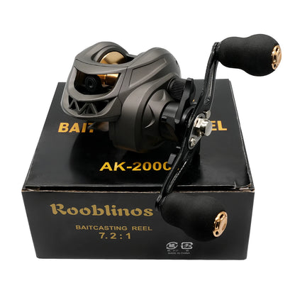 ROOBLINOS AK-2000 Fishing Reel Baitcasting Reel High Speed Lure Fishing