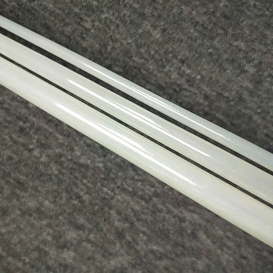 Fiberglass  Fly Rod Blank Transparent White And Blue Color Rod Building DIY Private Custom Material NooNRoo
