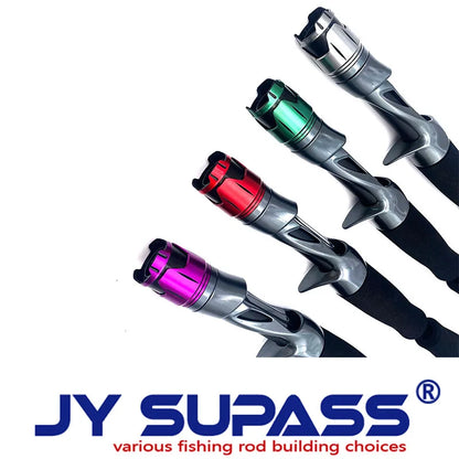 JY SUPASS YCS fishing rod building kit Reel Seat Locking Nut EVA Cork Grip Use To DIY Fish Rod Building and Repair