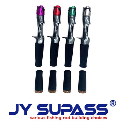 JY SUPASS YCS fishing rod building kit Reel Seat Locking Nut EVA Cork Grip Use To DIY Fish Rod Building and Repair