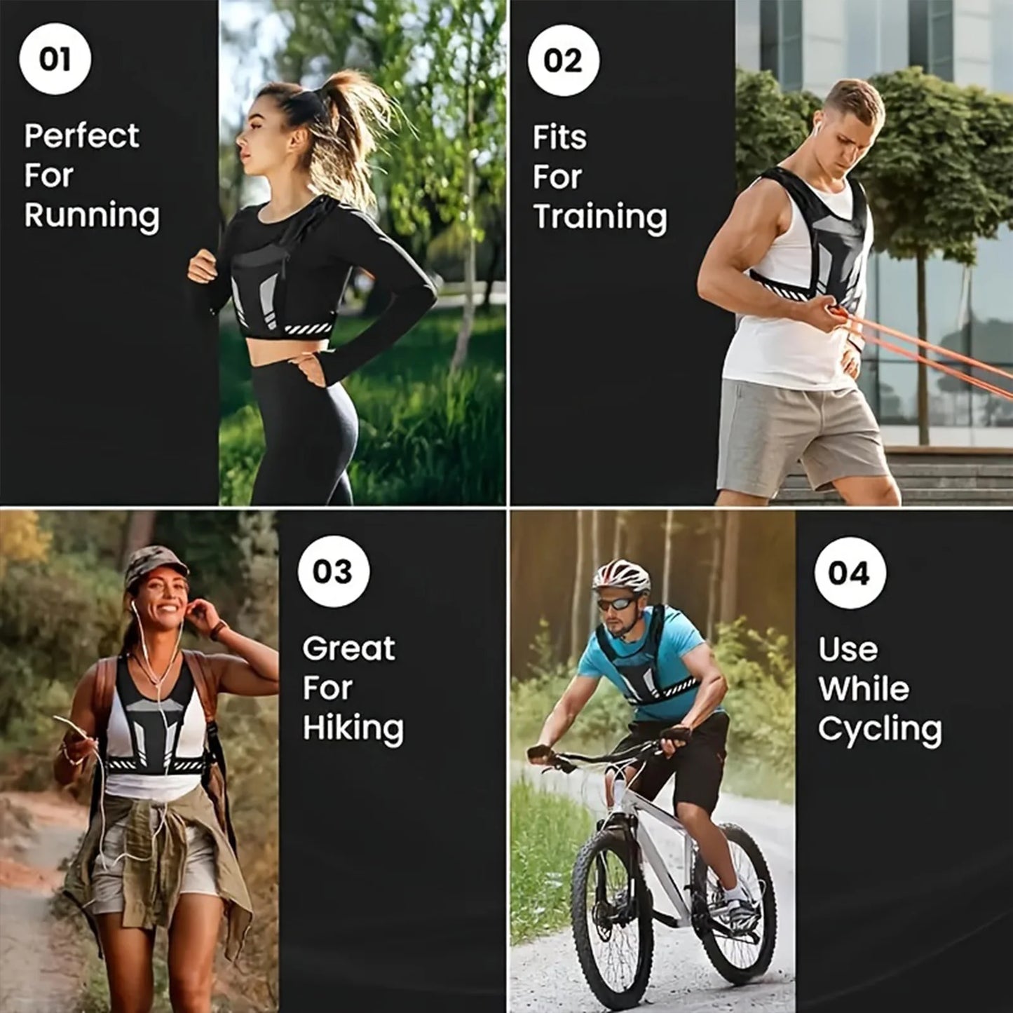 Ultra Light Running Vest with Phone Pocket Water Bottle Holder Breathable Hydration Pack for Outdoor Cycling Hiking Trail