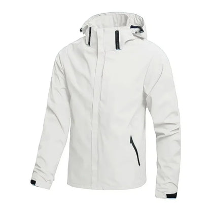 Men's Outdoor Waterproof Raincoat Lightweight Raincoat with Hood streetwear Hiking Windproof Jacket Climbing Outdoor Jackets