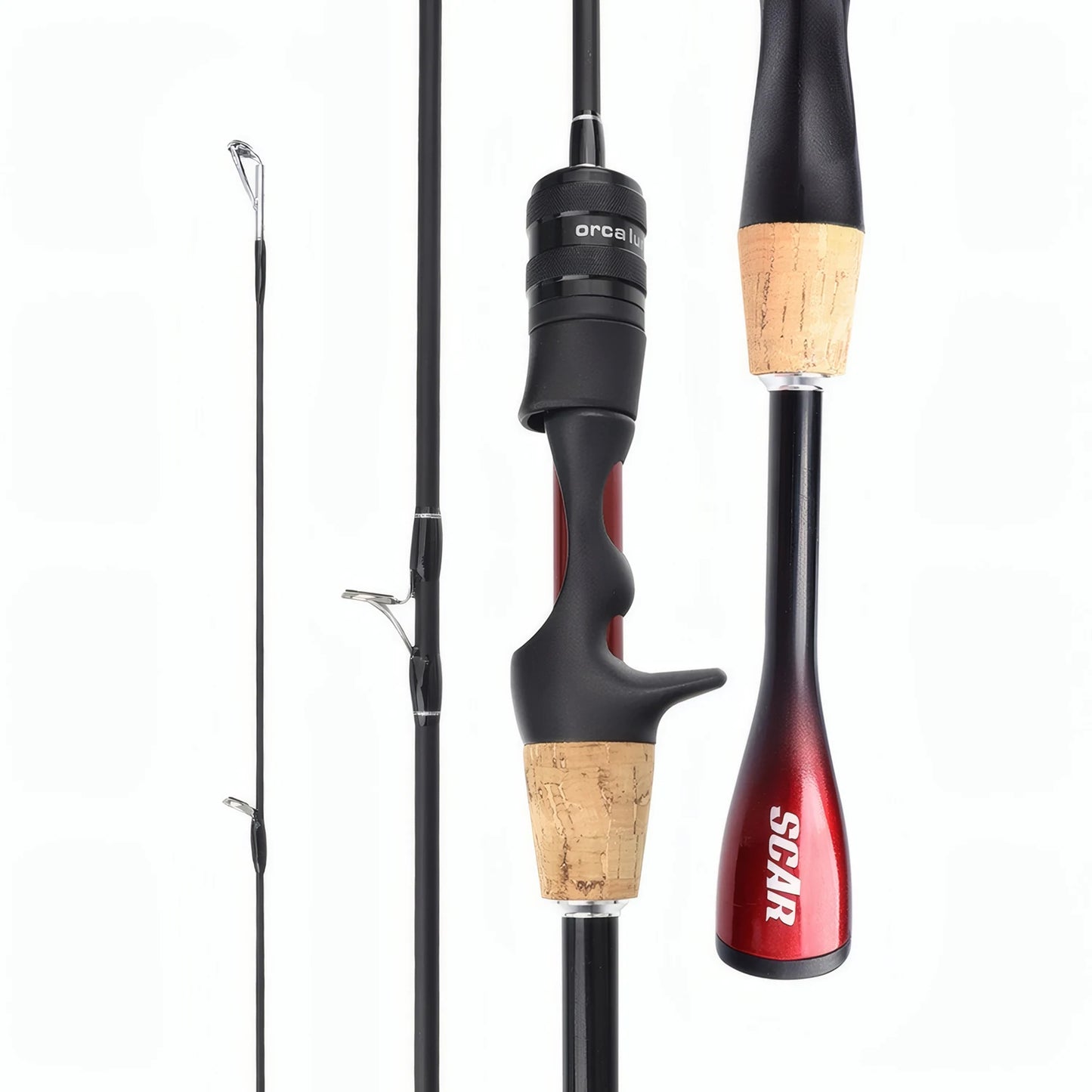 UL Ultra Light Carbon Fiber Lure Fishing Rod Tool for Carp Bass Trout,Spinning Casting Rod,1.8m 1.68m,Small Bait Fishing Pole
