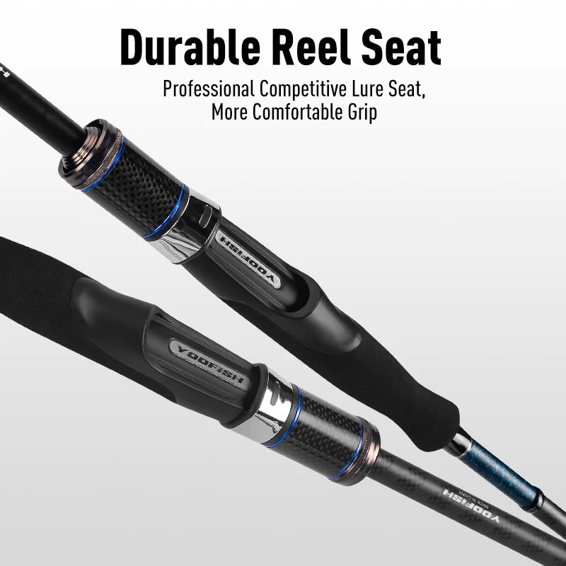 Yoofish BLUE shorecast Breakwater Bass Rod 2.34m 2.6m 2.74m 2.52m 2.76m 2.93m 3.05m L ML M MH Saltwater light Spinning Rods