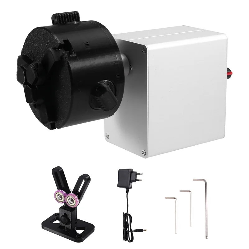 ABHT-Portable Fishing Rod Building Elctric-Drive Machine Fishing Rod Winding Machine DIY Fishing Rod Rotating Gluing EU Plug