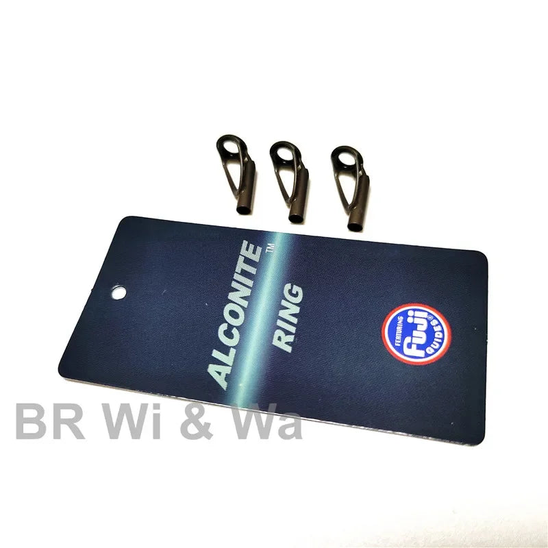 BR Wi&Wa   Fuji  CCLGAT & BCLGAT tip top guide Both for light spinning & casting rod 3pcs