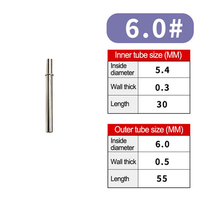 Fishing Rod Connecting Tube Fishing Rod Building Repair Fishing Pole DIY Ishing Rod Repair Accessorie