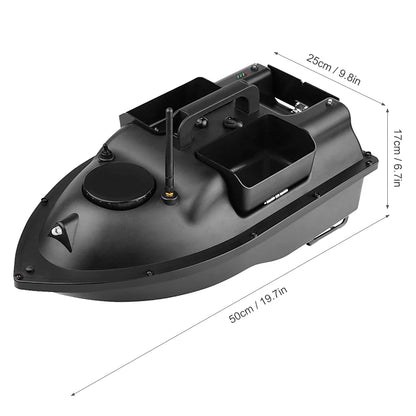 V18 GPS Fishing Bait Boat with 3 Bait Containers Wireless Bait Boat with Automatic Return Function 400 - 500M Remote Range