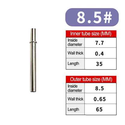 Fishing Rod Connecting Tube Fishing Rod Building Repair Fishing Pole DIY Ishing Rod Repair Accessorie