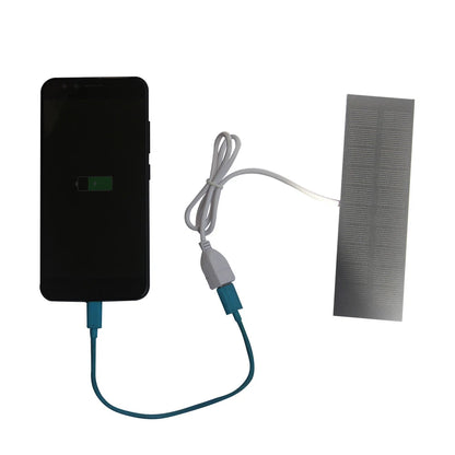 Mini Solar Panel Charging Panel USB Solar Panel Charger Solar Battery Charger Outdoor Camping Travel Hiking Cell Phone Charger